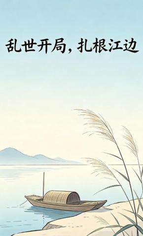 短剧《乱世开局，扎根江边》海报