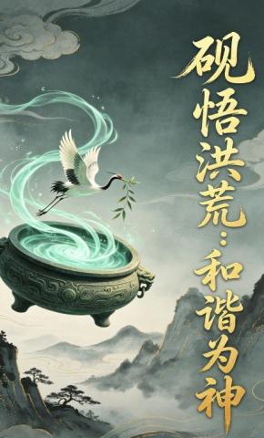 短剧《砚悟洪荒：和谐为神3》海报