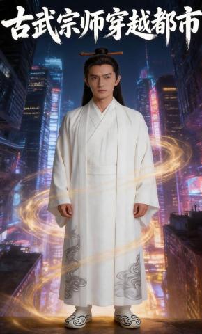 短剧《古武宗师穿越都市》海报