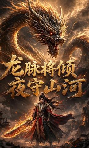 短剧《龙脉将倾，夜守山河》海报