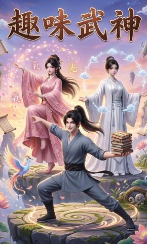 短剧《趣味武神》海报