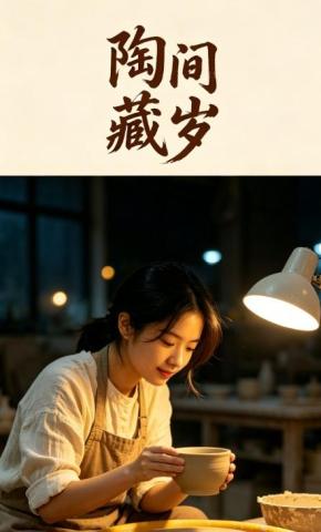 短剧《陶间藏岁》海报