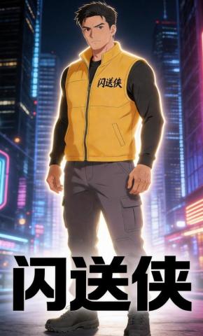 短剧《闪送侠》海报
