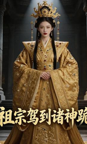 短剧《祖宗驾到诸神跪》海报