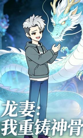 短剧《龙妻：我重铸神骨》海报