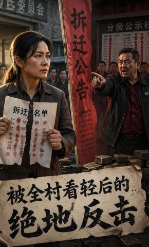 短剧《被全村看轻后的绝地反击》海报
