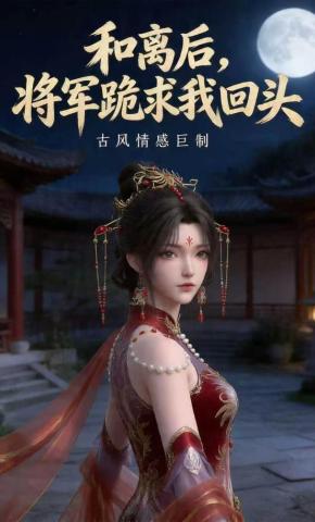 短剧《和离后，将军跪求我回头》海报