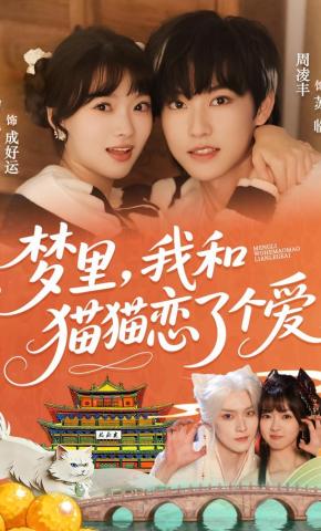 短剧《梦里，我和猫猫恋了个爱》海报