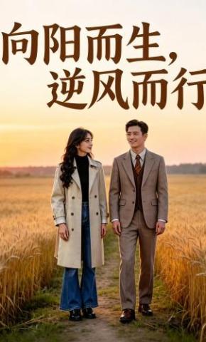 短剧《向阳而生，逆风而行》海报