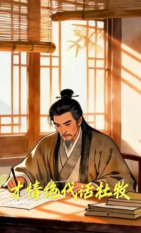 短剧《才情绝代话杜牧》海报