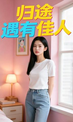 短剧《归途遇有佳人》海报