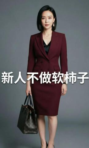 短剧《新人不做软柿子》海报