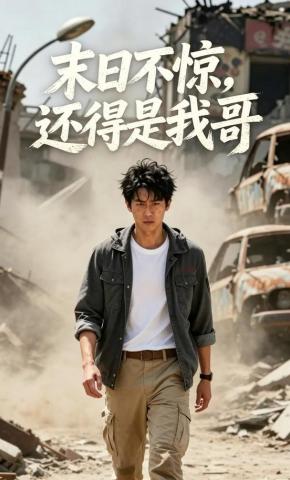 短剧《末日不惊，还得是我哥》海报