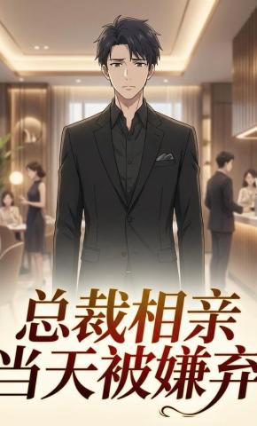 短剧《总裁相亲当天被嫌弃》海报