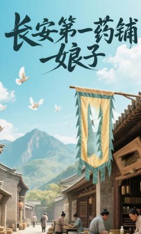 短剧《长安第一药铺娘子》海报