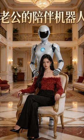 短剧《老公的陪伴机器人》海报