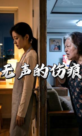 短剧《无声的伤痕》海报