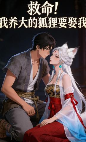 短剧《救命！我养大的狐狸要娶我》海报