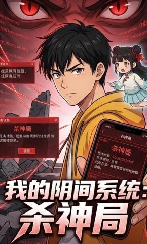 短剧《我的阴间系统：杀神局》海报