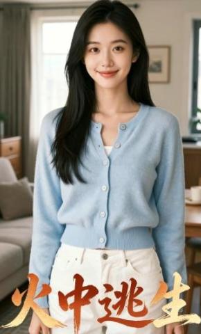 短剧《火中逃生》海报