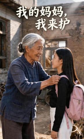 短剧《我的妈妈，我来护》海报