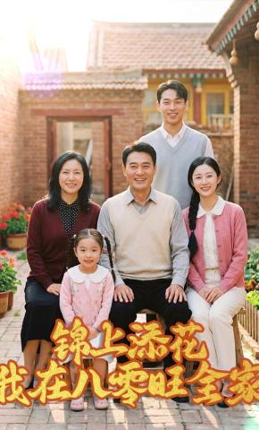 短剧《锦上添花我在八零旺全家》海报