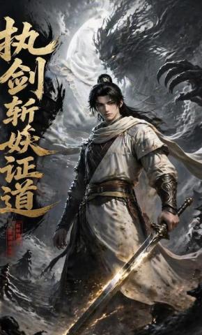短剧《执剑斩妖证道》海报
