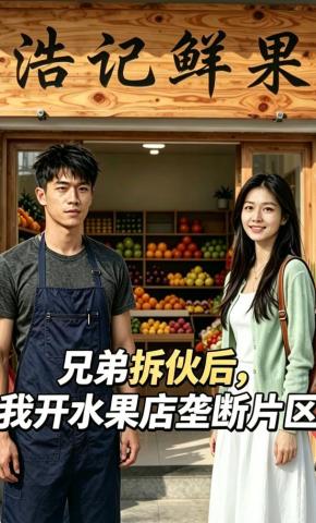短剧《兄弟拆伙后，我开水果店垄断片区》海报