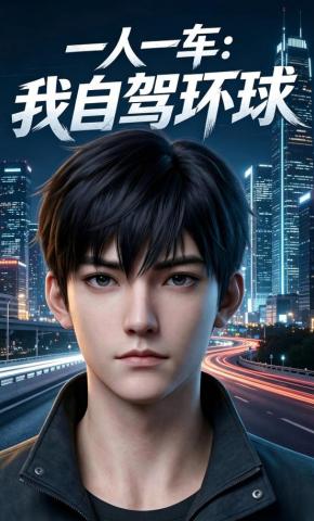 短剧《一人一车：我自驾环球》海报