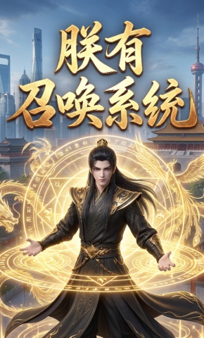 短剧《朕有召唤系统》海报