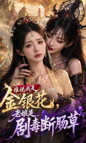 短剧《谁说我是金银花，老娘是剧毒断肠草》海报