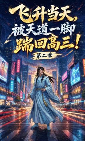 短剧《飞升当天，被天道一脚踹回高三！第二季》海报