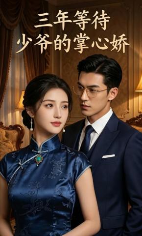 短剧《三年等待，少爷的掌心娇》海报