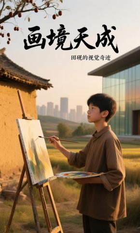 短剧《画境天成》海报