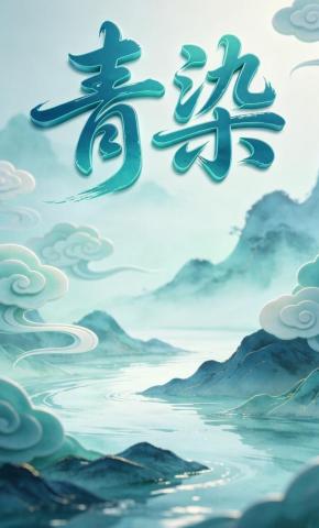 短剧《青:染》海报