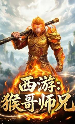 短剧《西游：猴哥师兄》海报