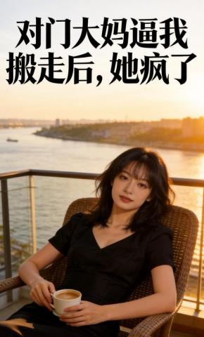 短剧《对门大妈逼我搬走后，她疯了》海报