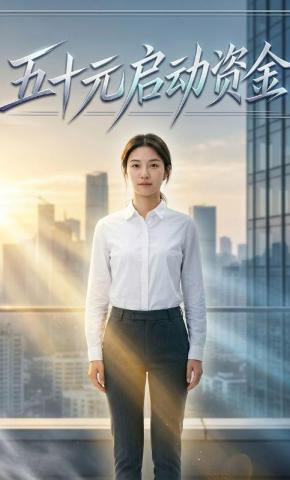 短剧《五十元启动资金》海报