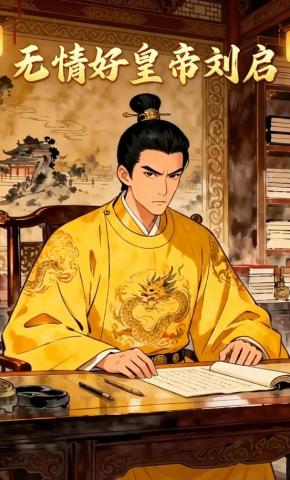 短剧《无情好皇帝刘启》海报