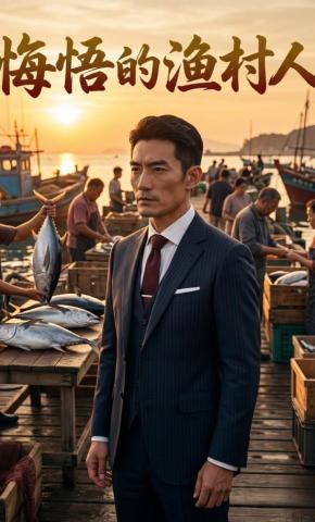 短剧《悔悟的渔村人》海报