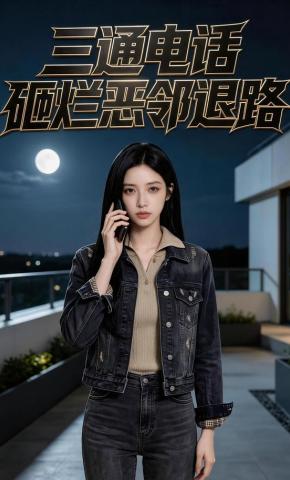 短剧《三通电话，砸烂恶邻退路》海报
