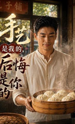 短剧《手艺是我的，后悔是你的》海报
