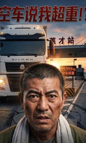 短剧《空车说我超重！？》海报