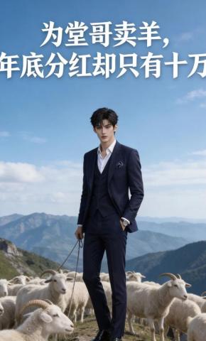 短剧《为堂哥卖羊，年底分红却只有十万》海报