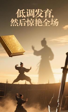 短剧《低调发育，然后惊艳全场》海报