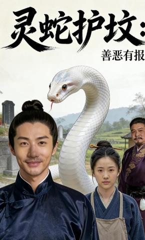 短剧《灵蛇护坟：善恶有报》海报