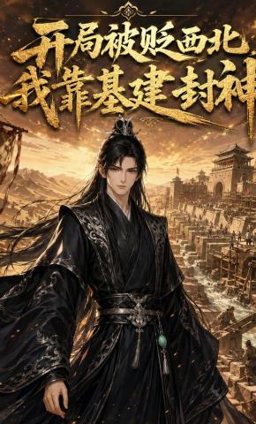 短剧《开局被贬西北，我靠基建封神》海报