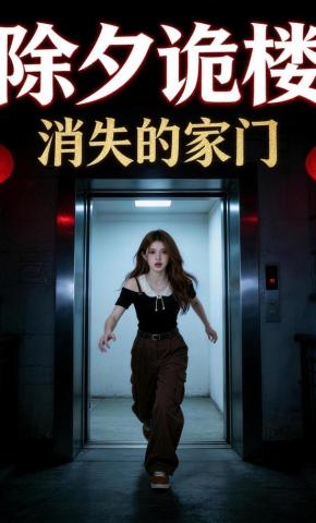 短剧《除夕诡楼：消失的家门》海报