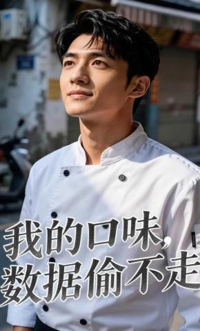 短剧《我的口味，数据偷不走》海报