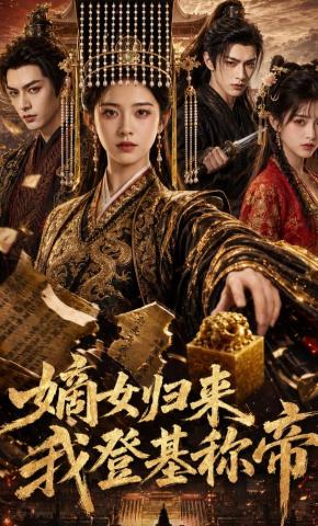 短剧《嫡女归来我登基称帝》海报